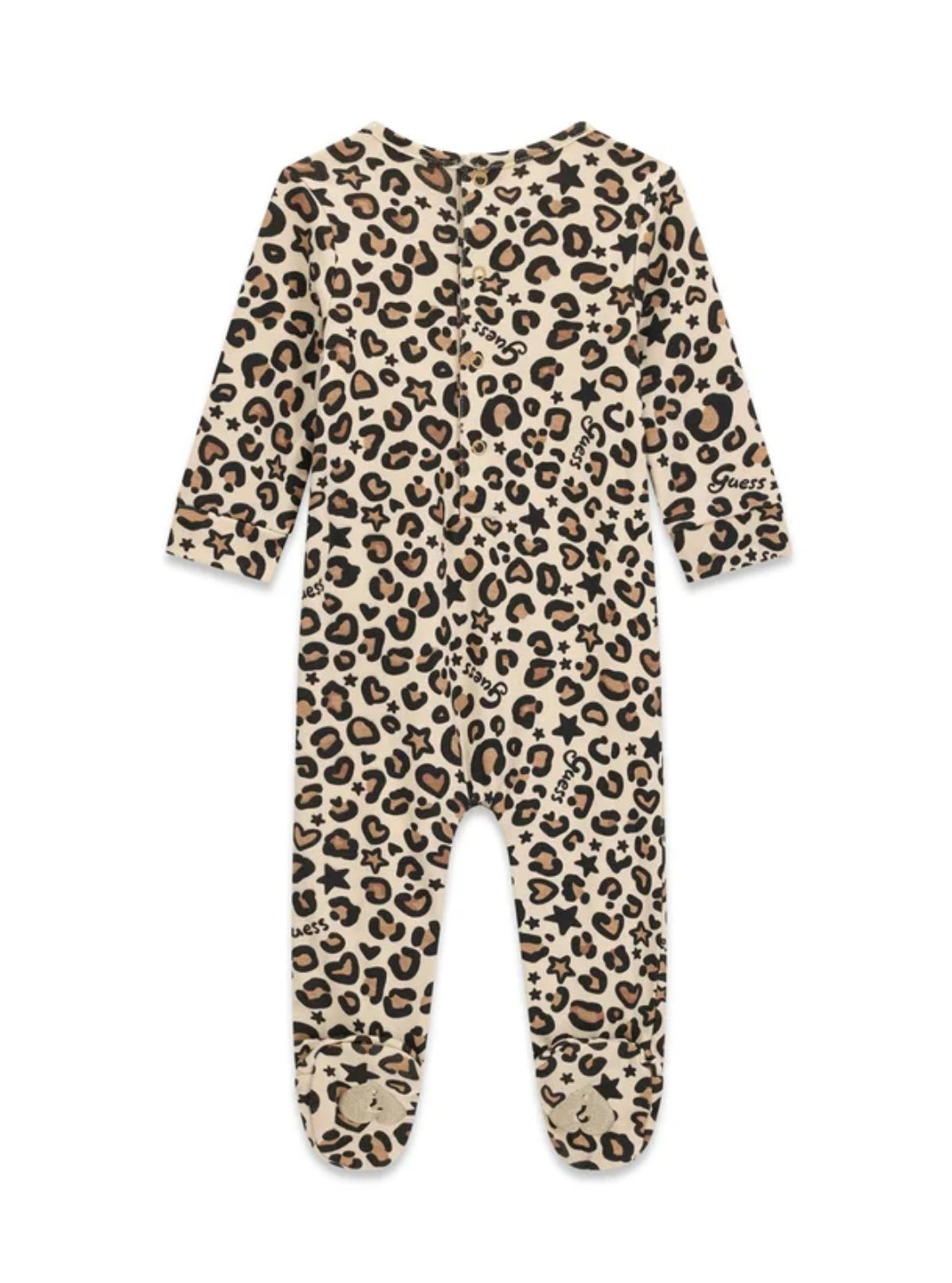 GUESS Kids Cute Animalier Interlock Overall (0-9m) S6BG01K5994 Back View