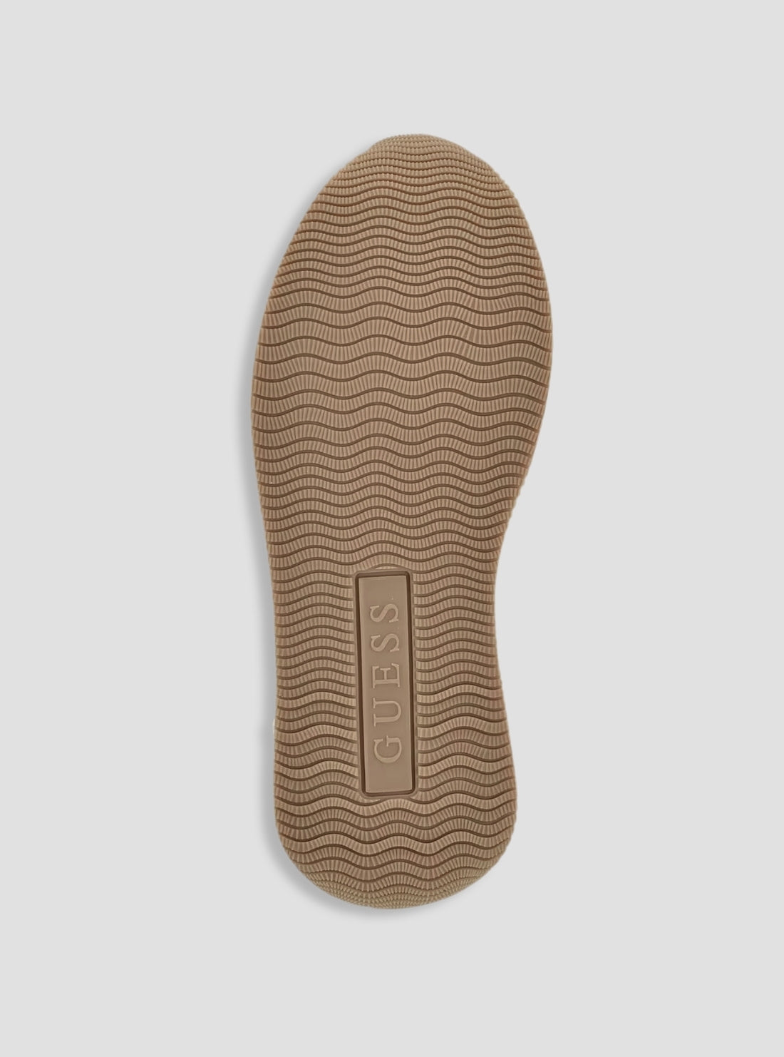 GUESS Womens Silver Saphia Sneakers SAPHIA Bottom View
