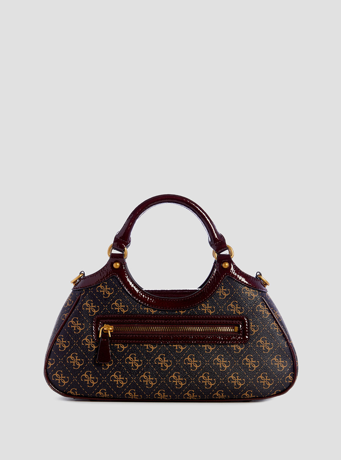 Brown Mintha Small Satchel Bag