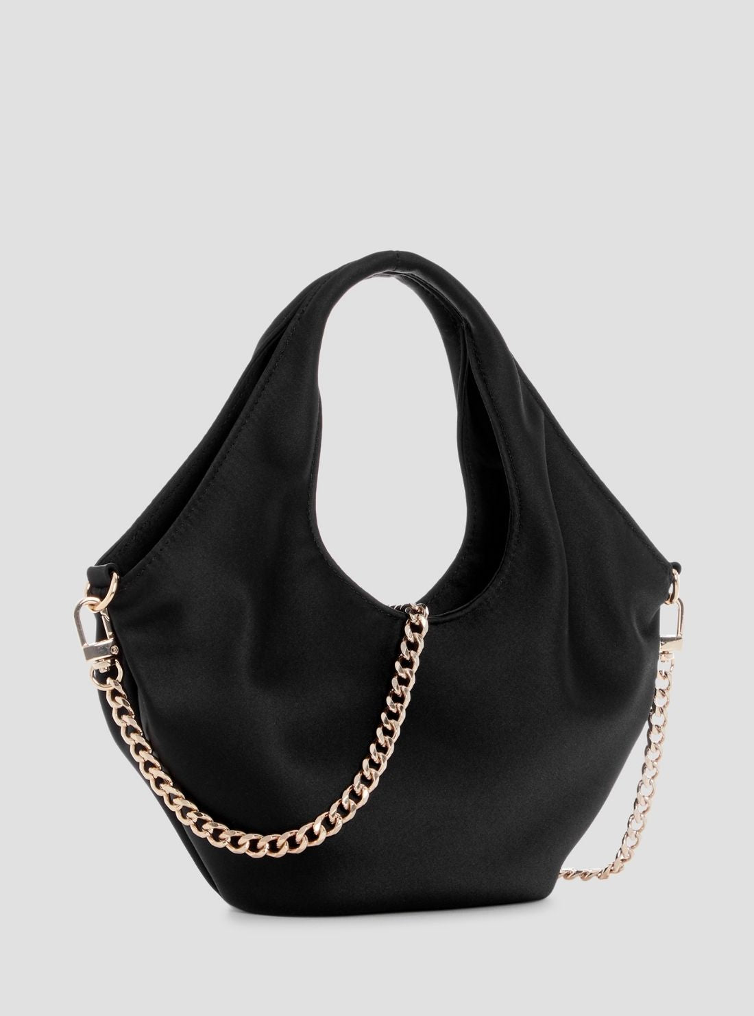GUESS Womens Black Jewels Mini Tote Bag SG224875 Back View