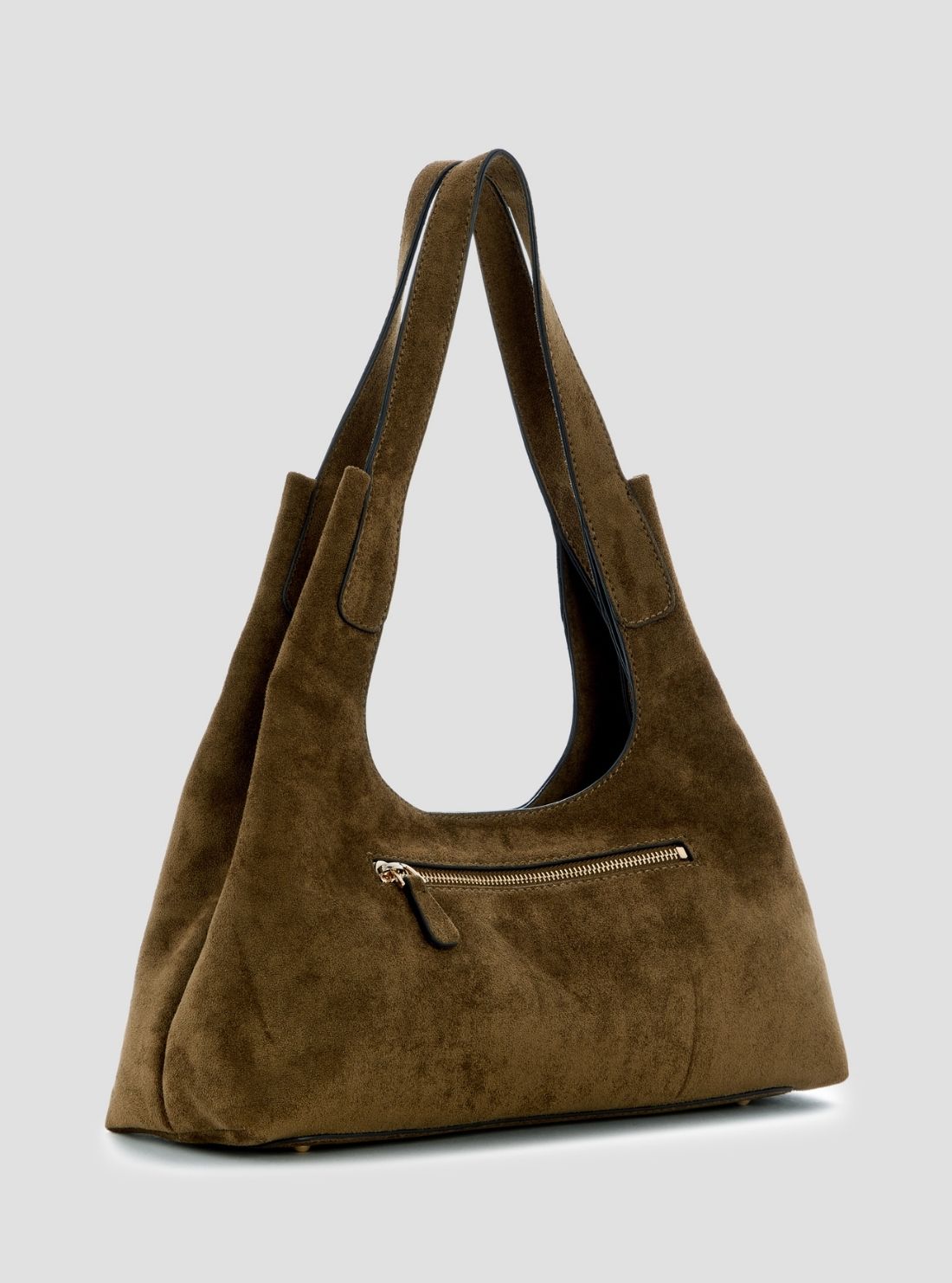 GUESS Womens Olive Sunset Small Hobo Bag SG231401 Back View