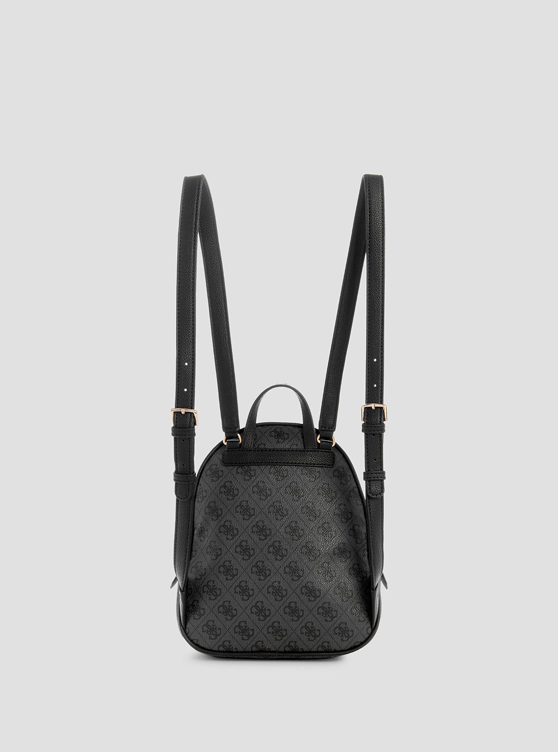 Black Logo Manhattan Backpack