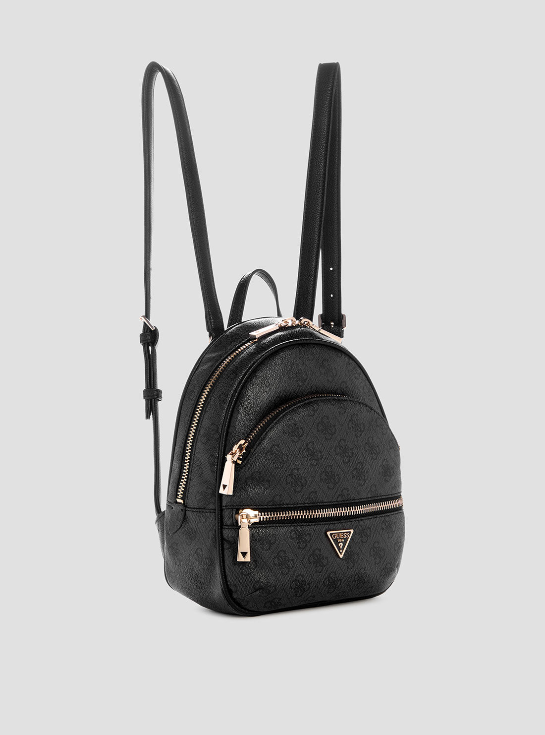 Black Logo Manhattan Backpack