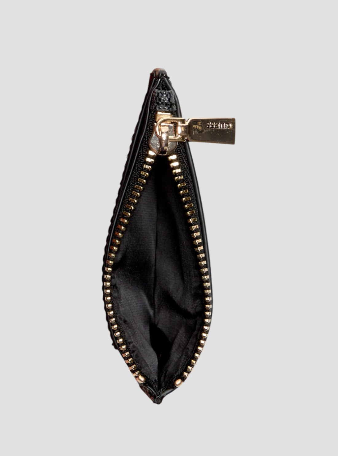 GUESS Womens Black Logo Laurel Credit Card Case SG7459505 Inside View