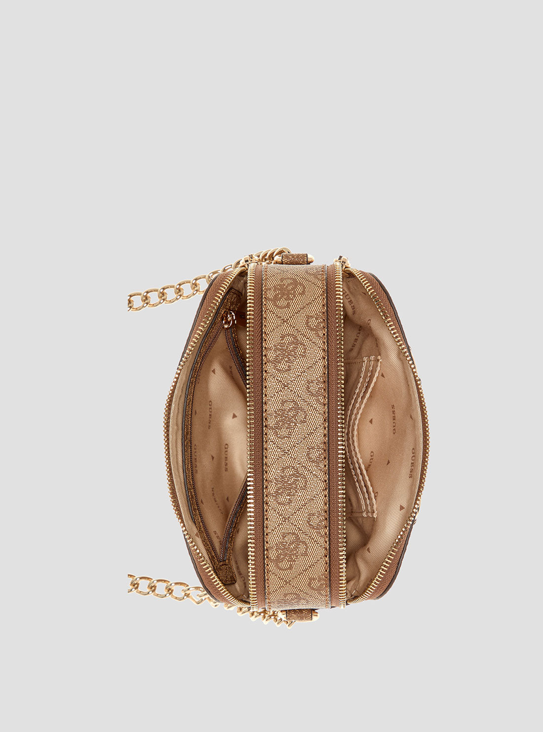 Brown Logo Izzy Camera Bag