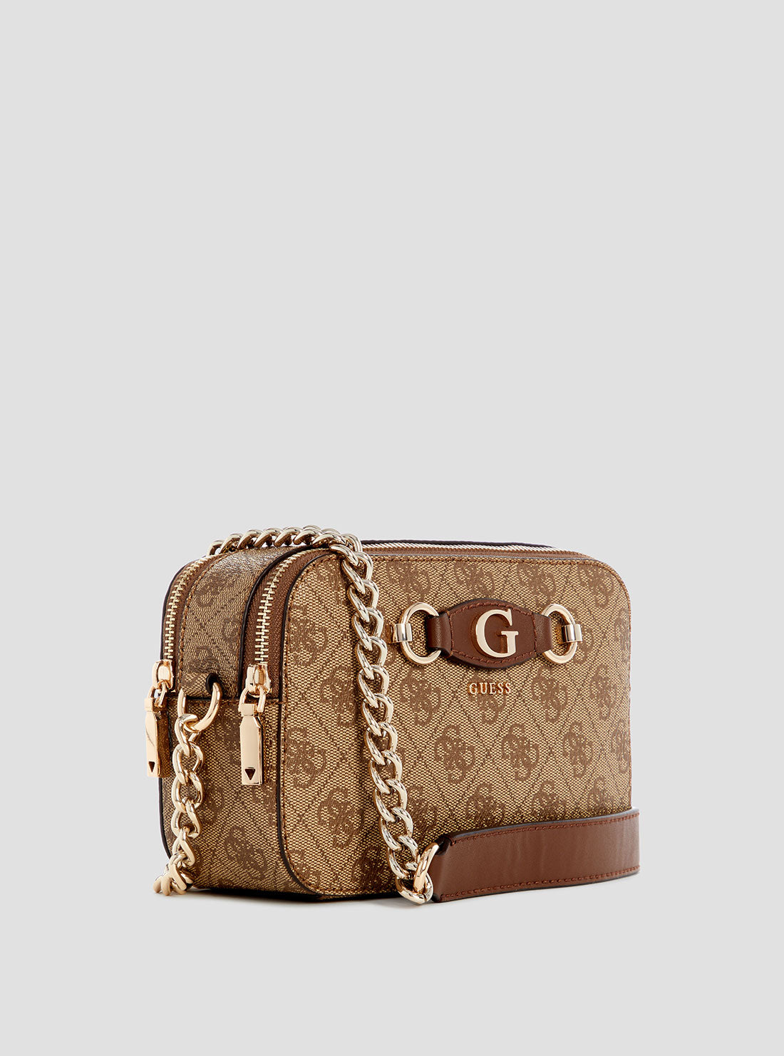 Brown Logo Izzy Camera Bag