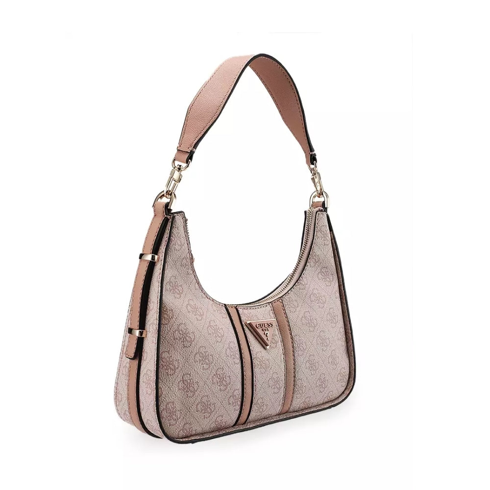 Pink Noreen Top Zip Shoulder Bag