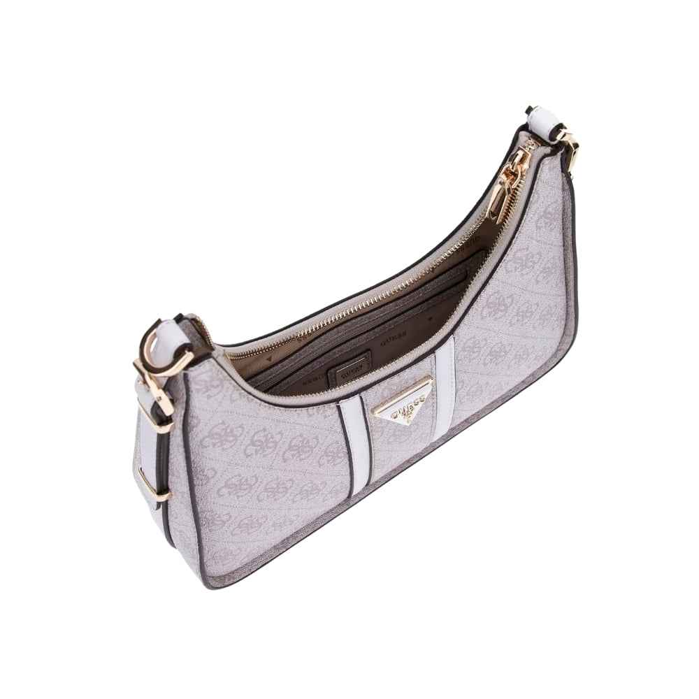 Pink Noreen Top Zip Shoulder Bag