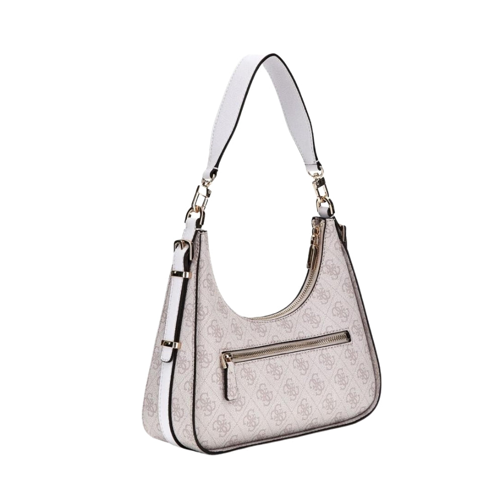 Pink Noreen Top Zip Shoulder Bag