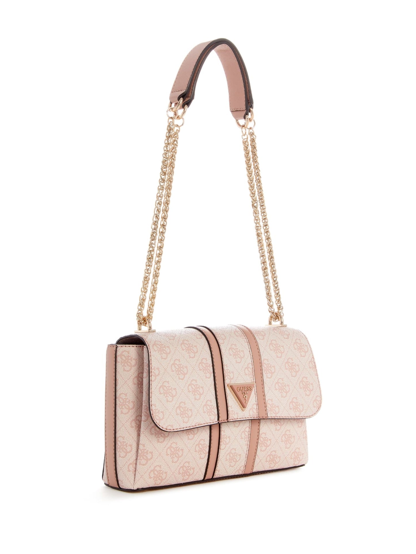 Pink Noreen Convertible Crossbody Flap Bag