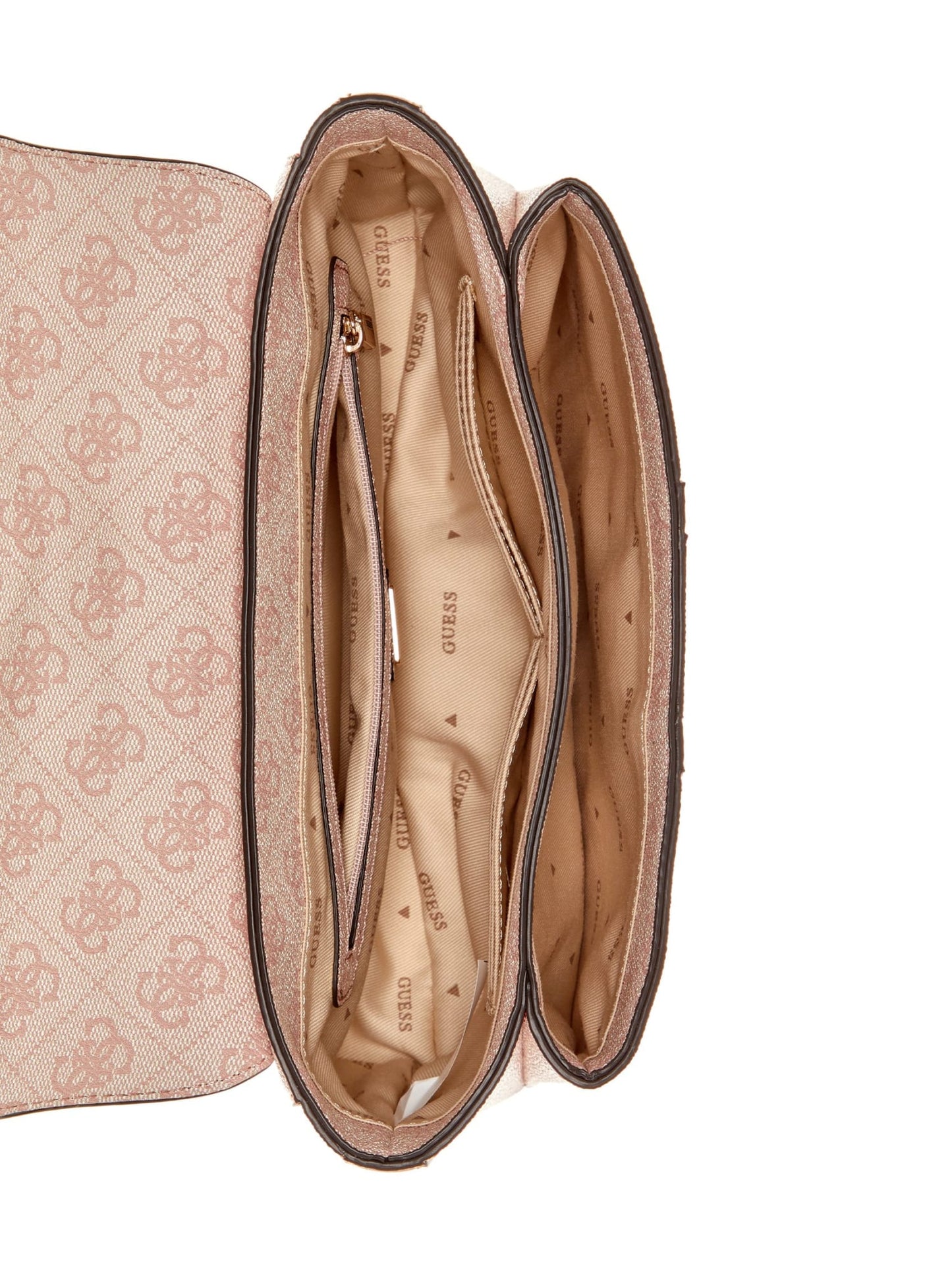 Pink Noreen Convertible Crossbody Flap Bag