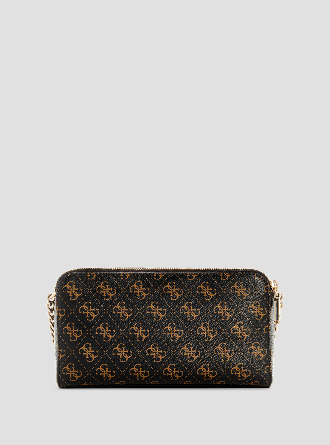 Brown Logo Daryna Crossbody Bag