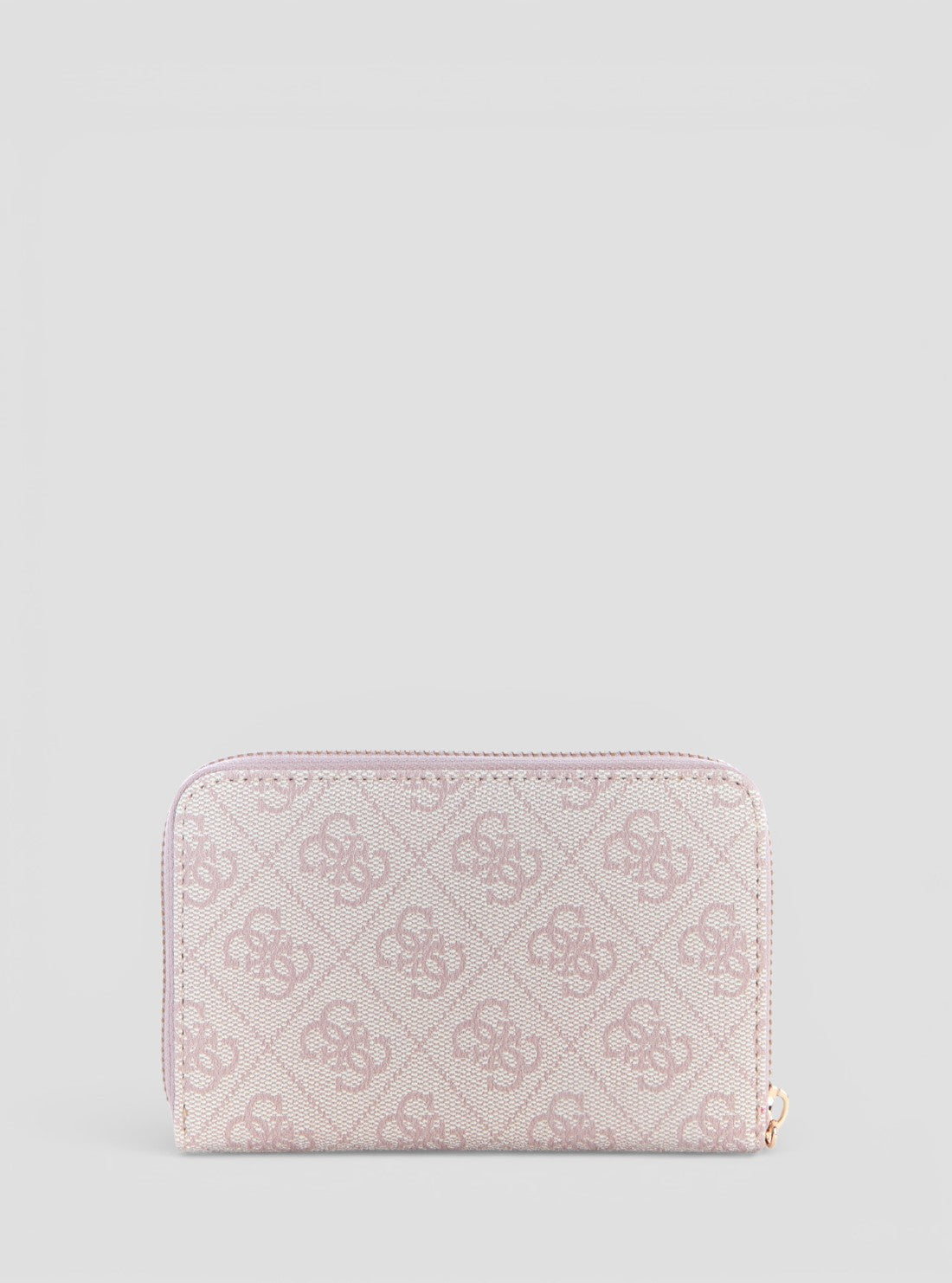 GUESS Womens Orchid Logo Lindsey Medium Zip Around Wallet SG9749140 Back View