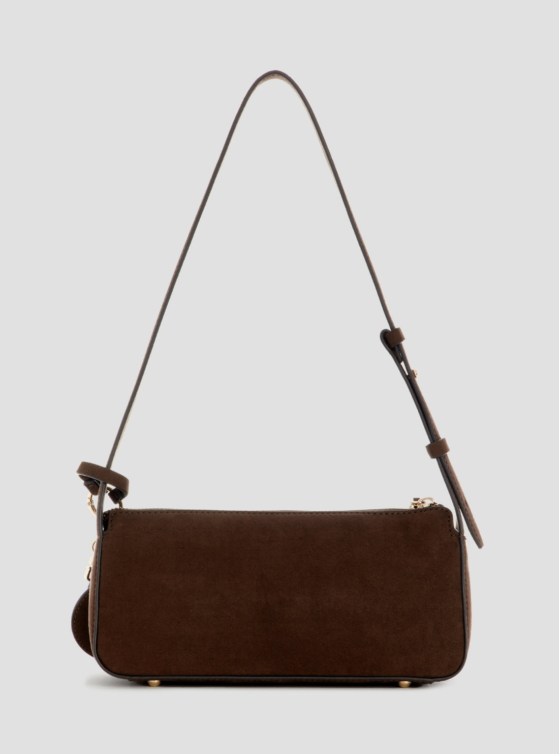GUESS Womens Espresso Isobel Mini Shoulder Bag SG993272 Back View
