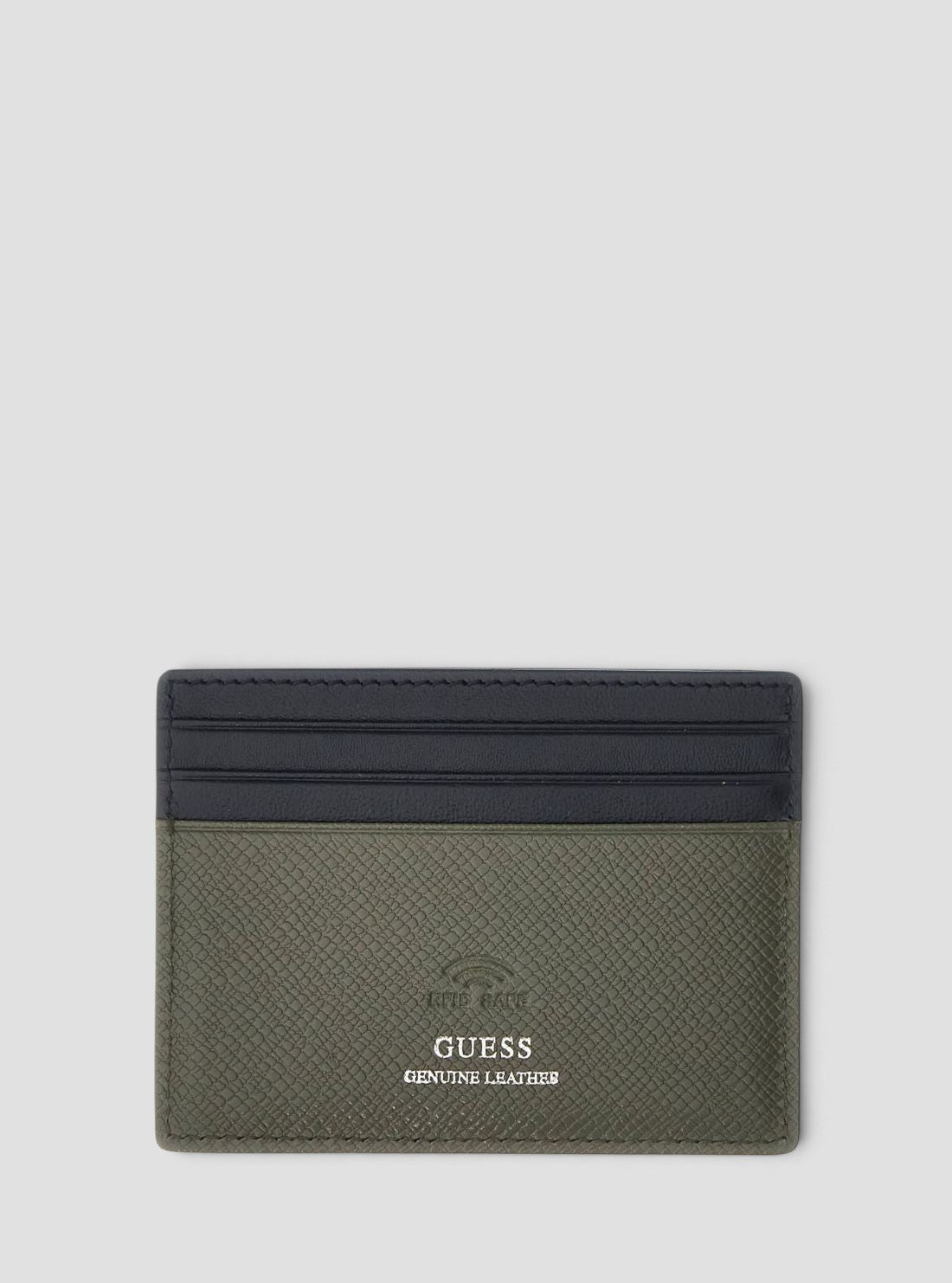 GUESS Accessories Brown Milano Card Holder SMMISBLEA25 Back View