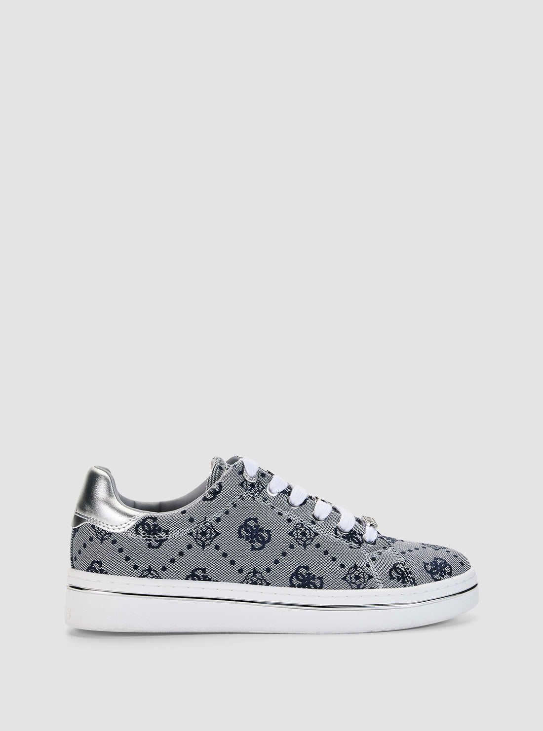 GUESS Footwear Blue Stasey Sneakers STASEY2 Side View