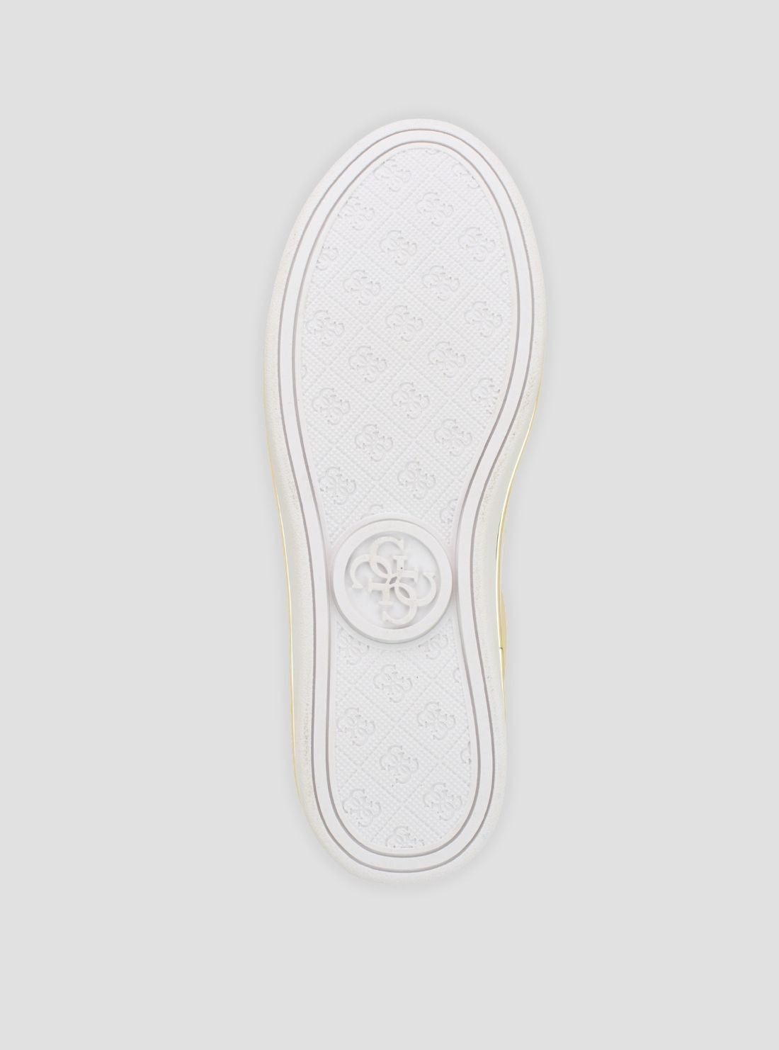 GUESS Footwear Ivory Stasey Sneakers STASEY4 Bottom View