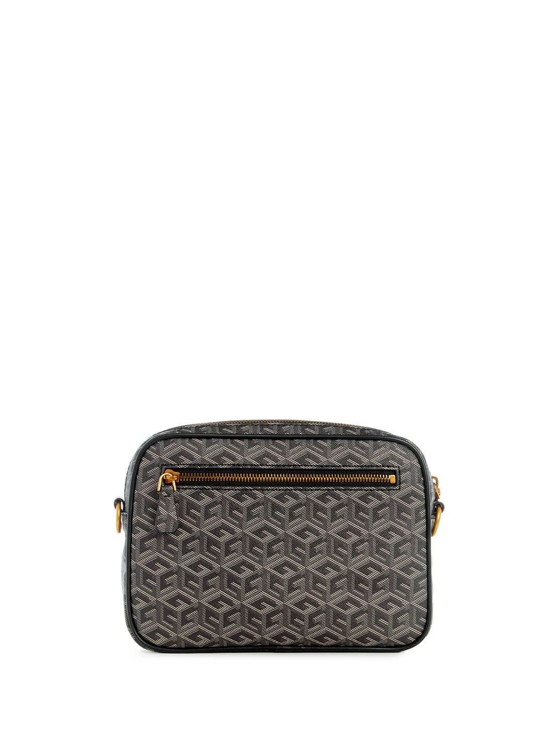 Charcoal Grey Vikky Crossbody Camera Bag | GUESS Women's Handbags | back view