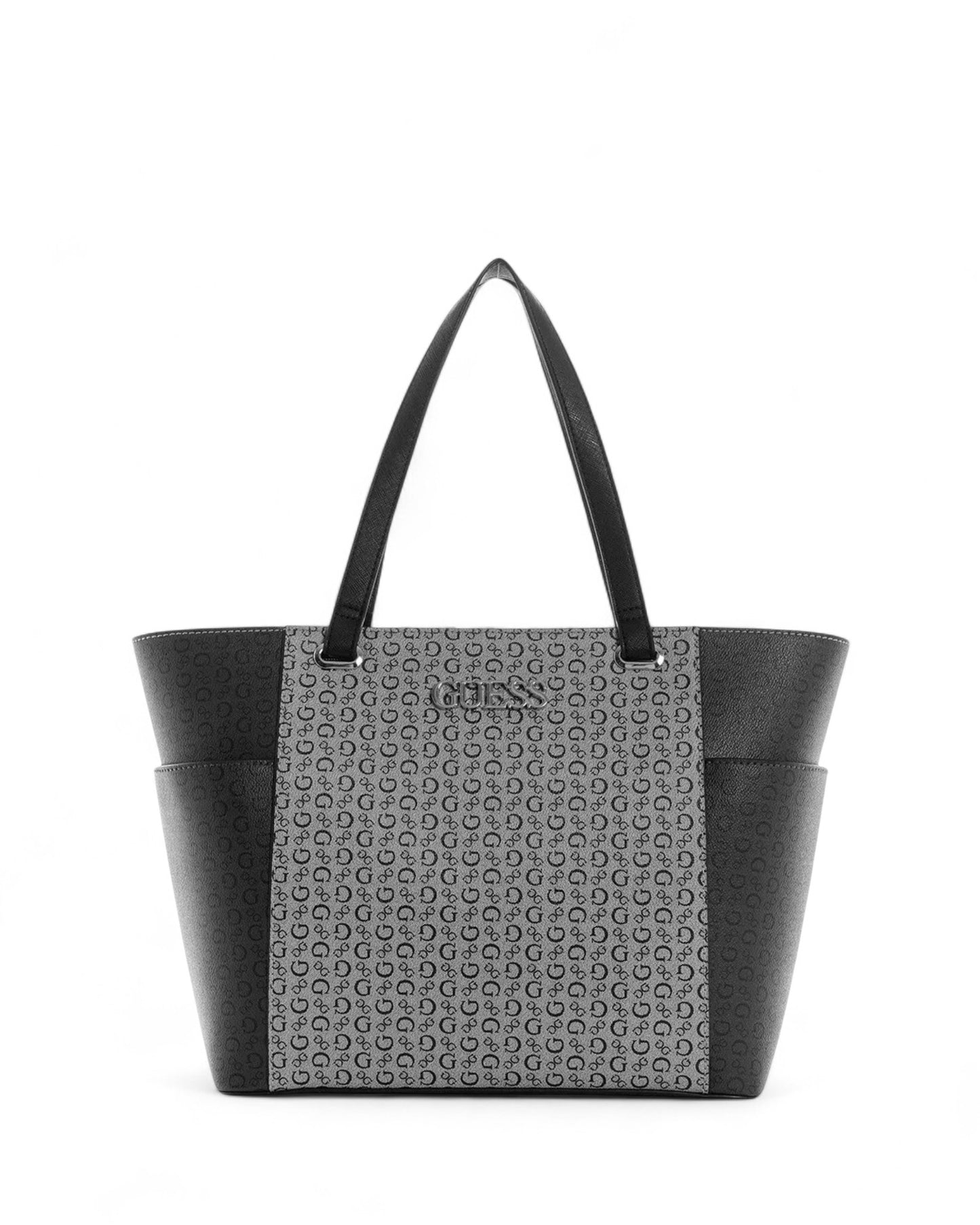 Black Logo Latham Tote Bag