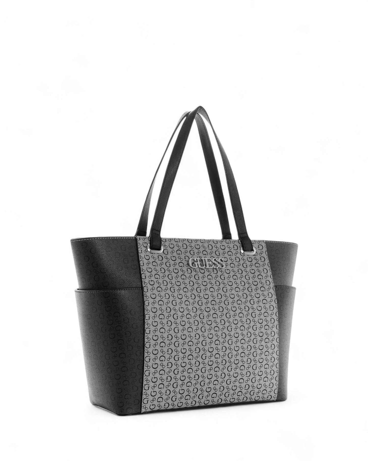 Black Logo Latham Tote Bag