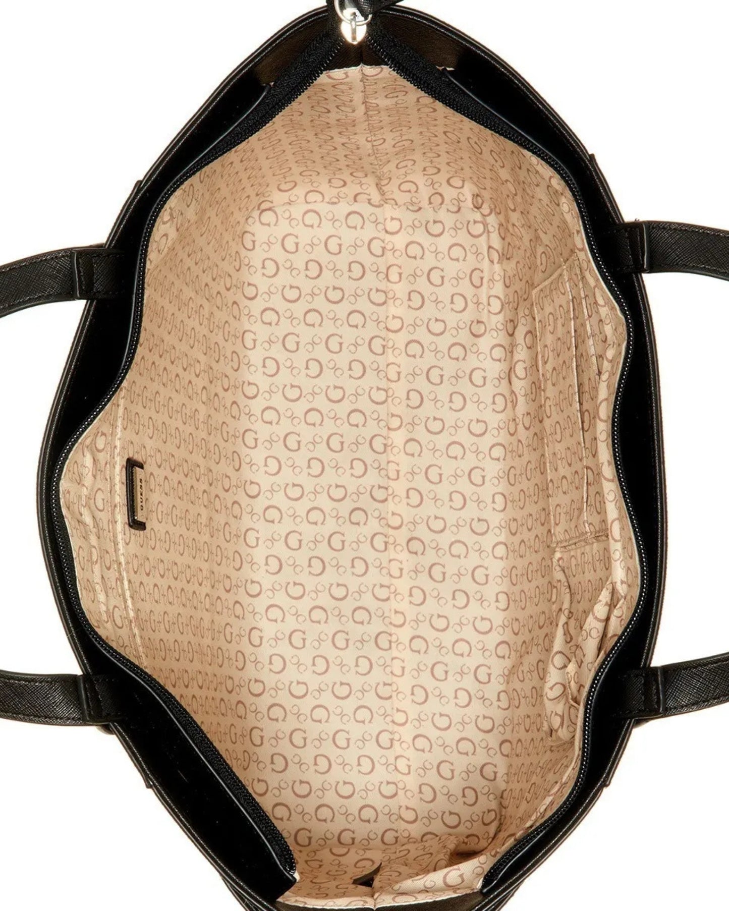 Black Logo Latham Tote Bag