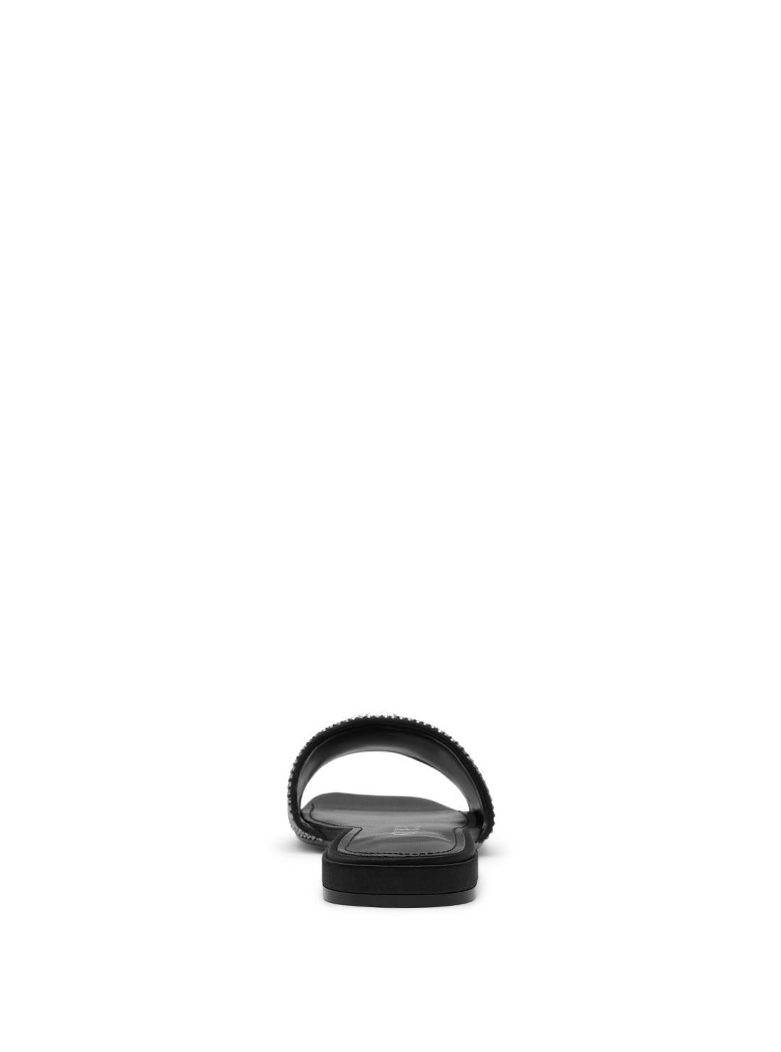 GUESS Black Tamedi Slide Sandals back view