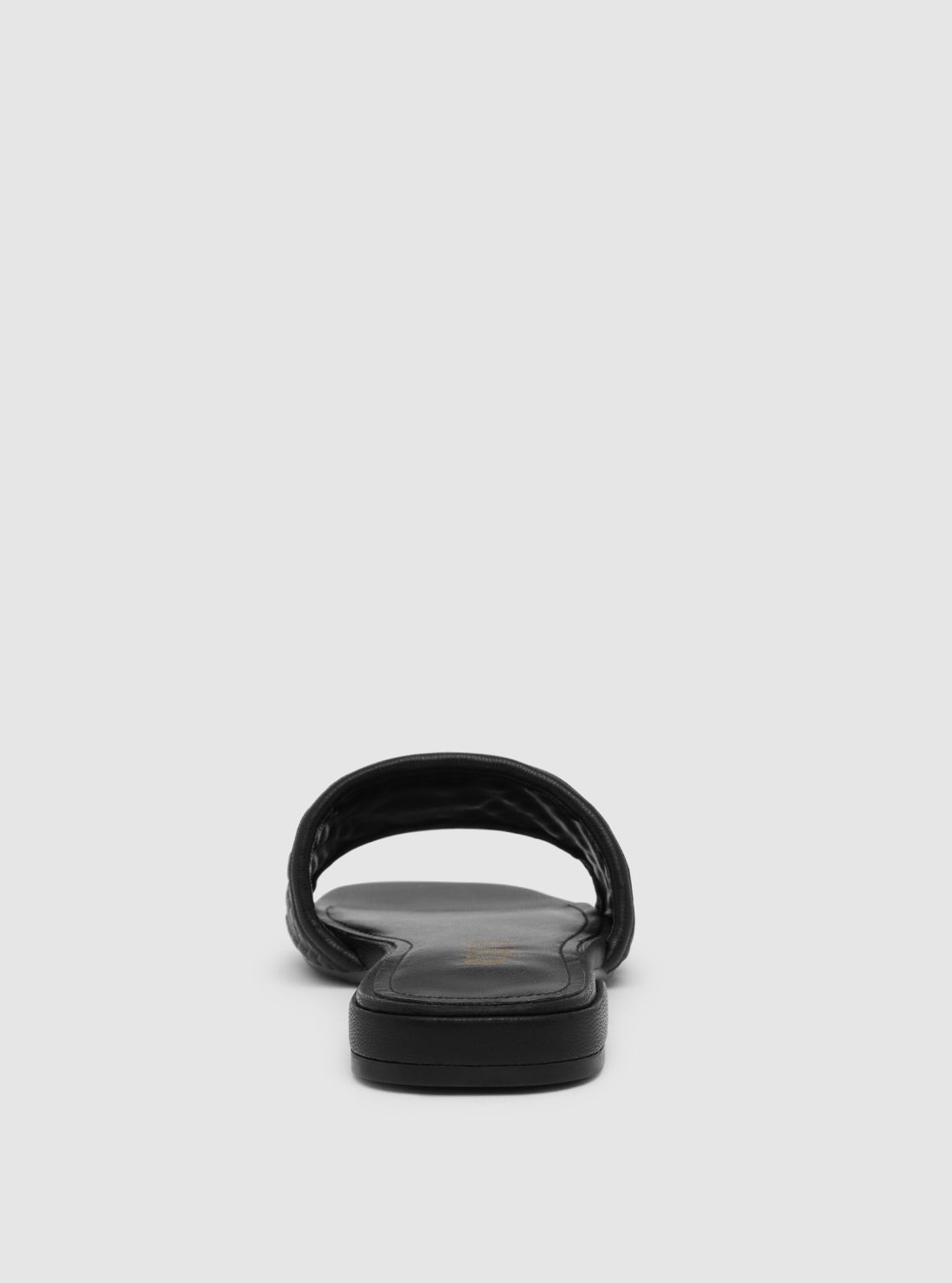 Black Tamsey Slide Sandals