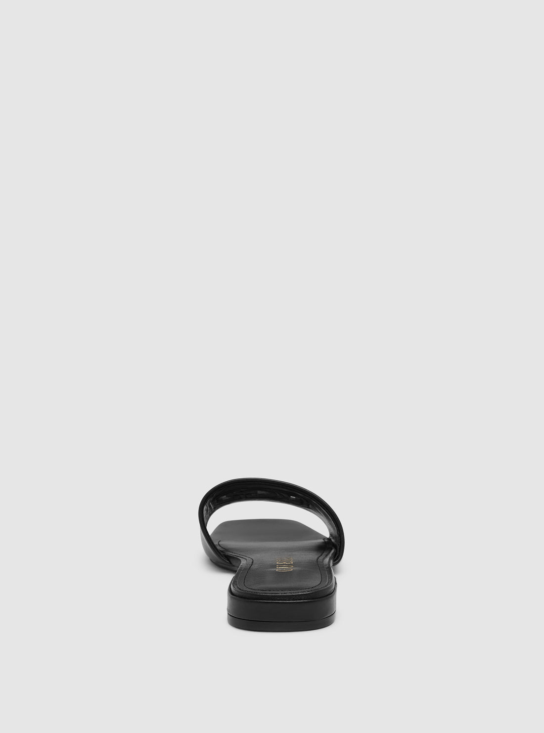 GUESS Womens Footwear Black Tarisha Slide Sandals TARISHA-2 Back View