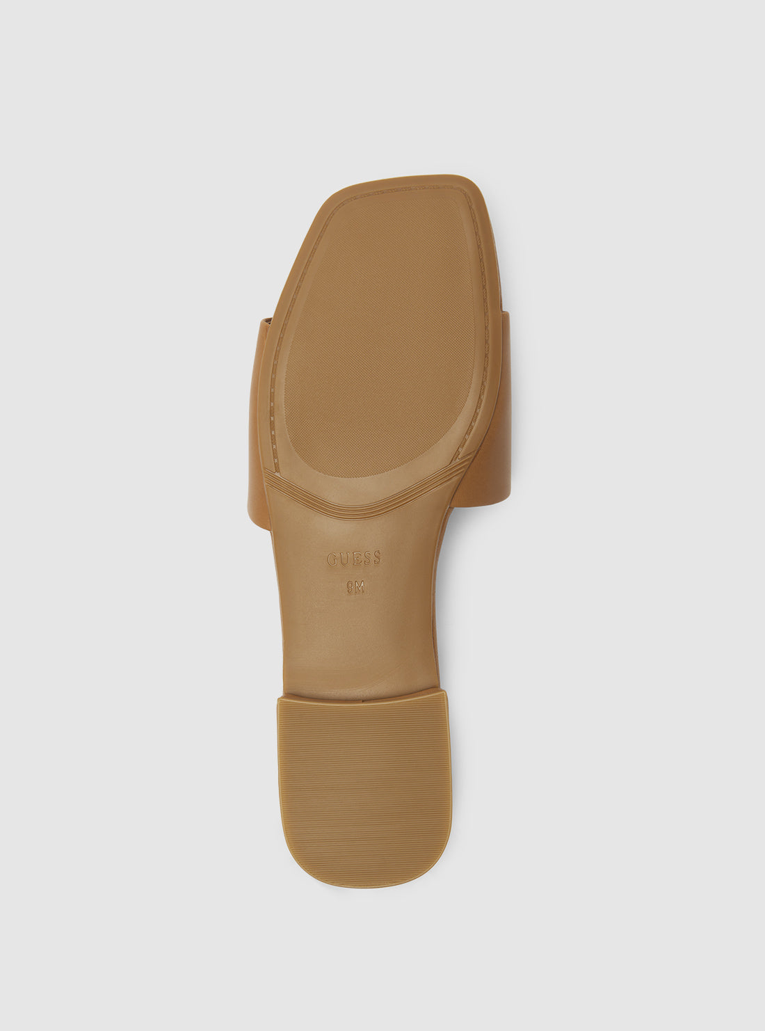 GUESS Womens Footwear Brown Tarisha Slide Sandals TARISHA2 Bottom View