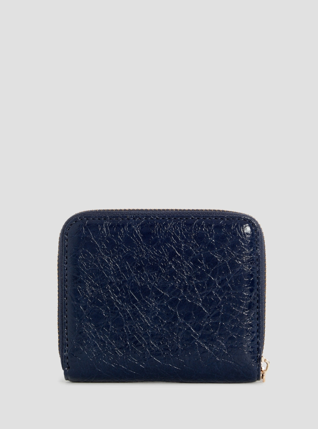 GUESS Womens Midnight Blue Antonia Small Zip Around Wallet TG2183137 Back View