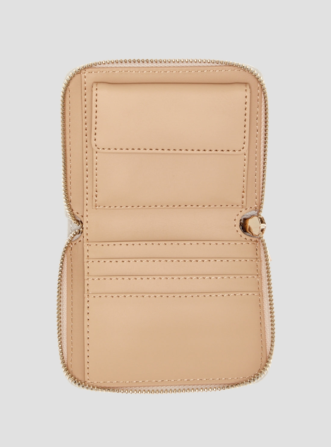 GUESS Womens Red Antonia Small Zip Around Wallet TG2183137 Inside View