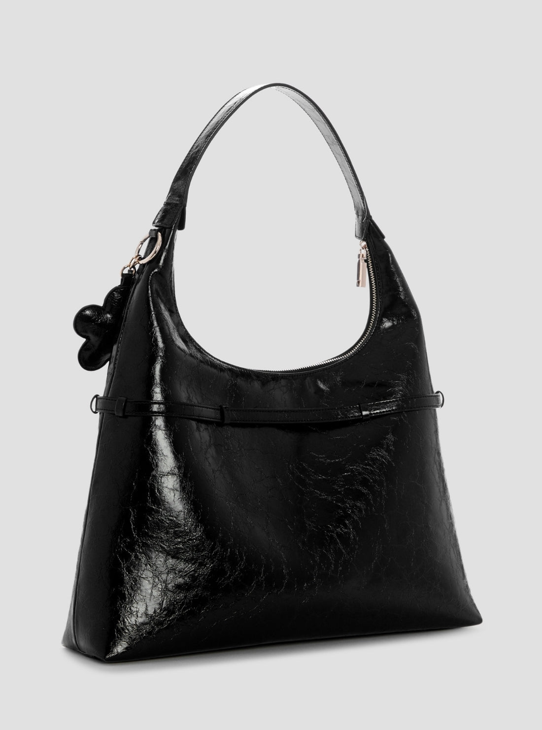 GUESS Womens Black Taylor Hobo Bag TG232501 Side View
