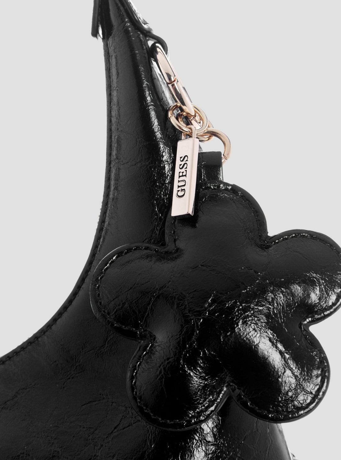 GUESS Womens Black Taylor Hobo Bag TG232501  Detail View