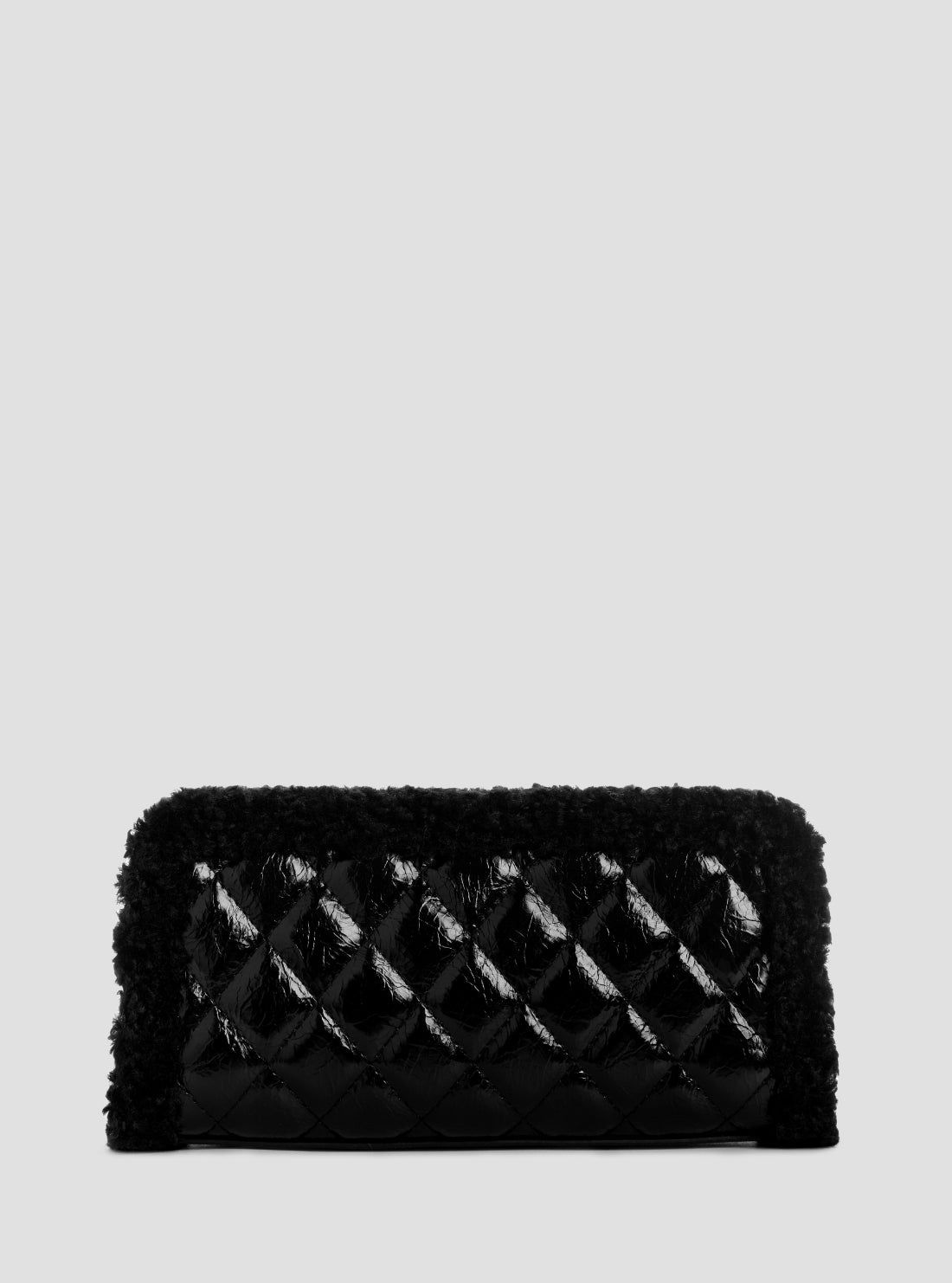 GUESS Womens Black Cristi Top Zip Crossbody Mini Bag TG813972 Back View