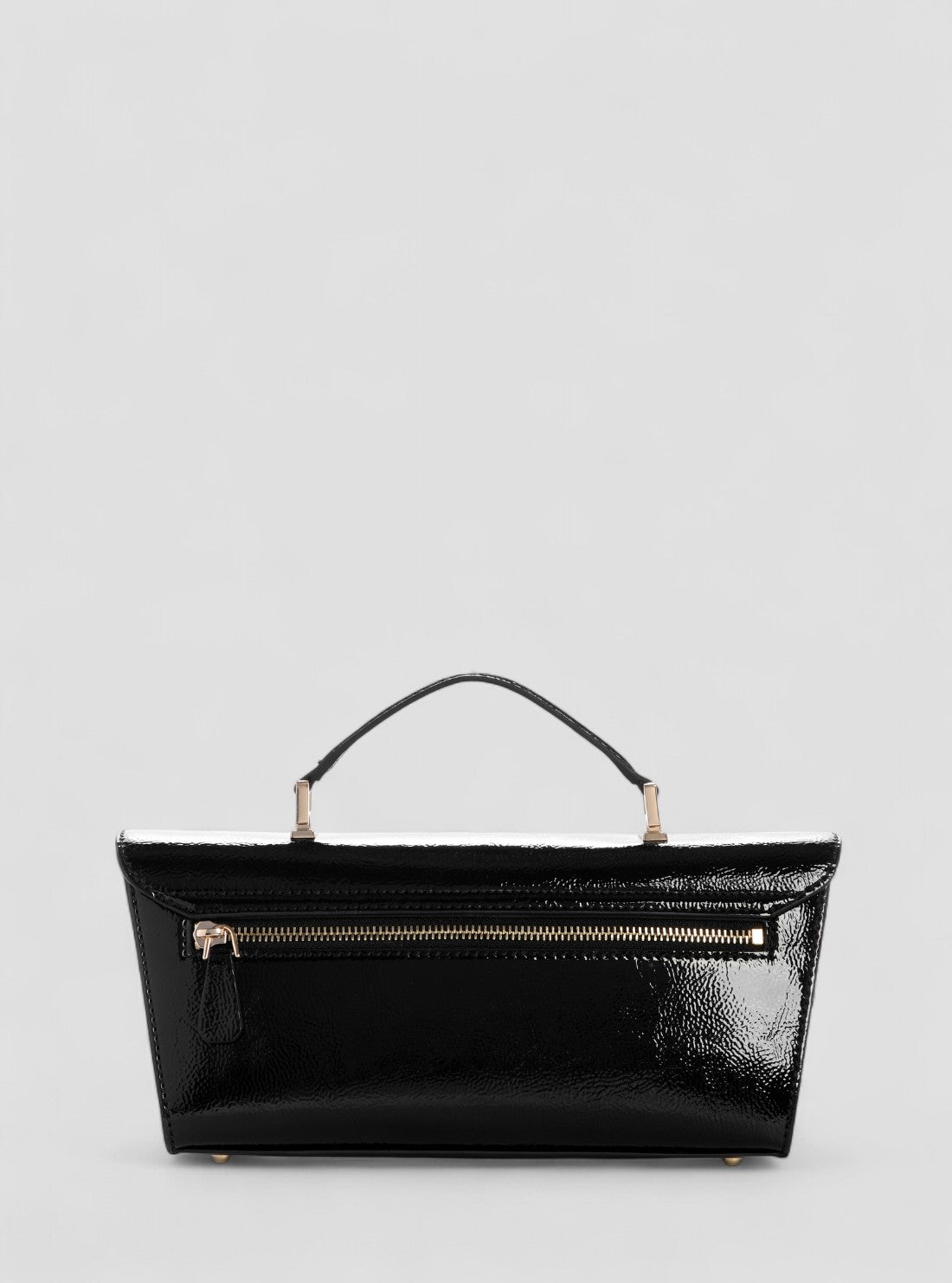 GUESS Womens Black Cirene Top Handle Flap Bag TG966820 Back View