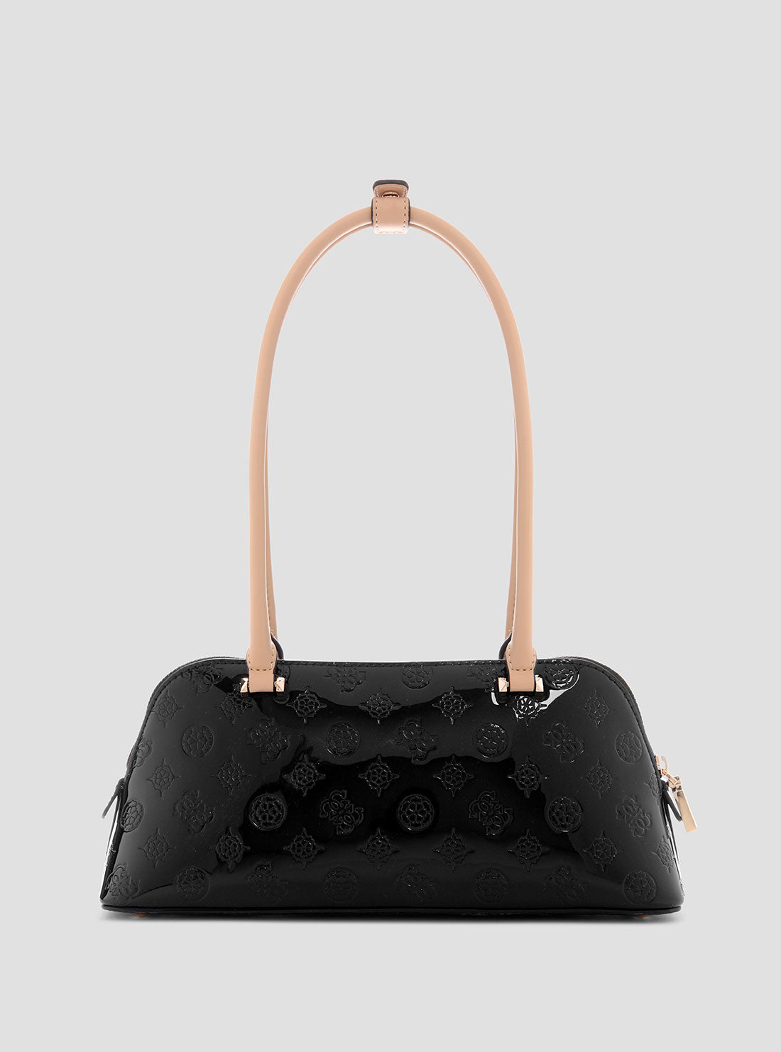Black Logo Arnela Shoulder Satchel Bag