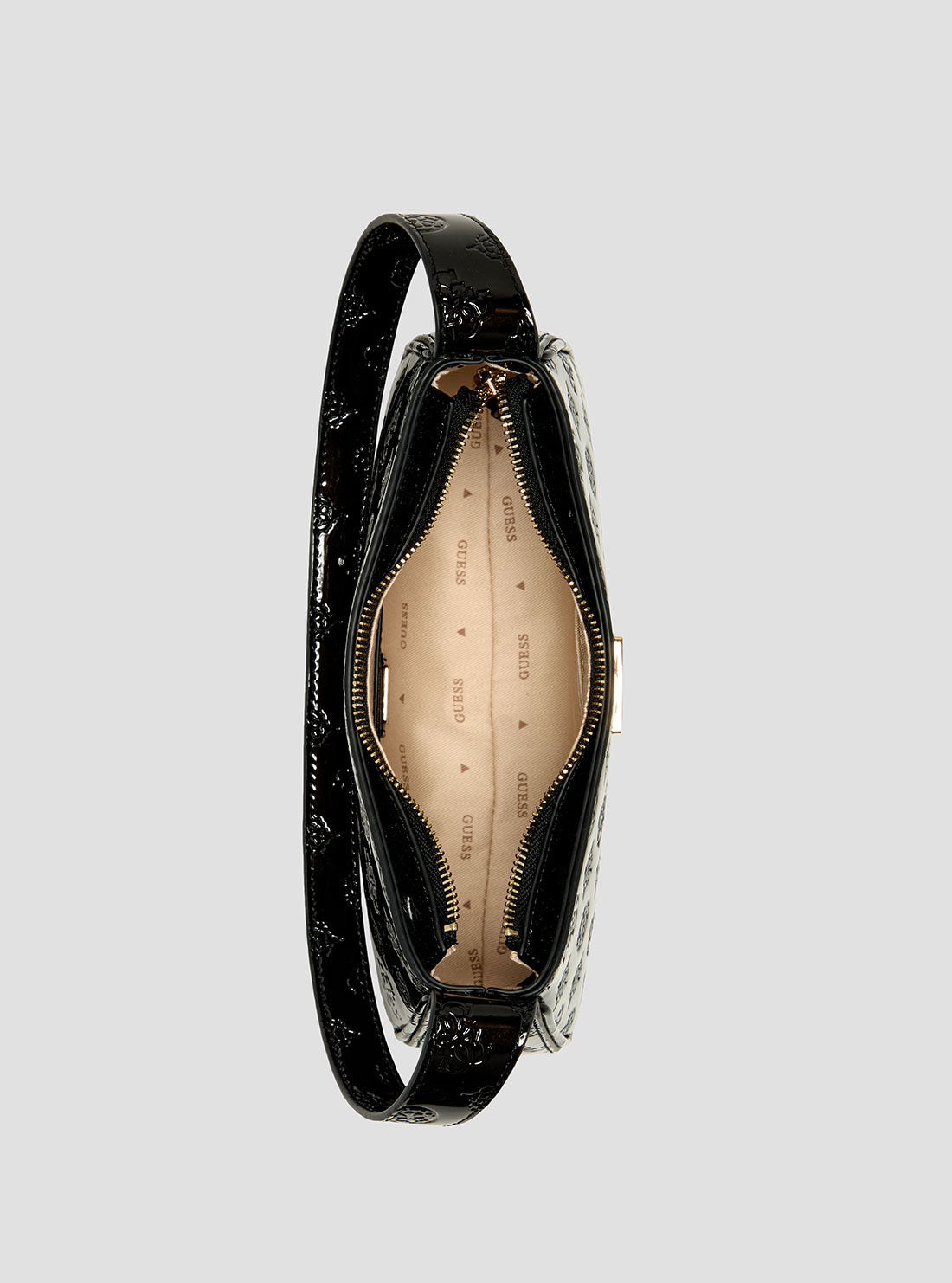 Black Logo Arnela Shoulder Bag