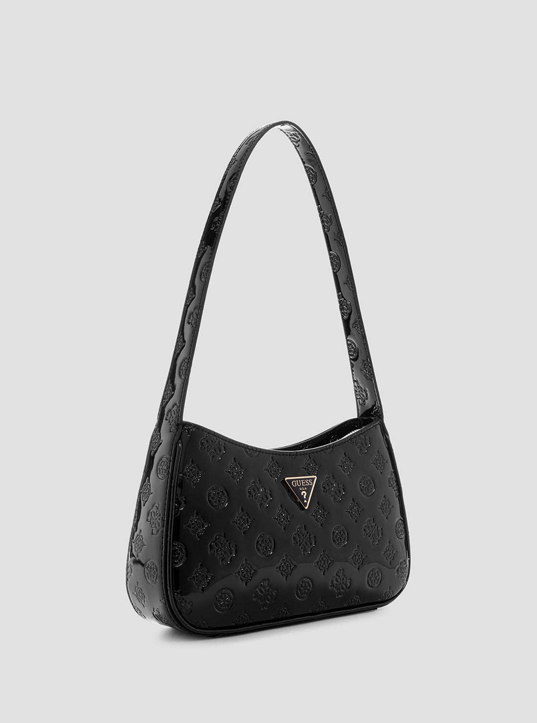 Black Logo Arnela Shoulder Bag
