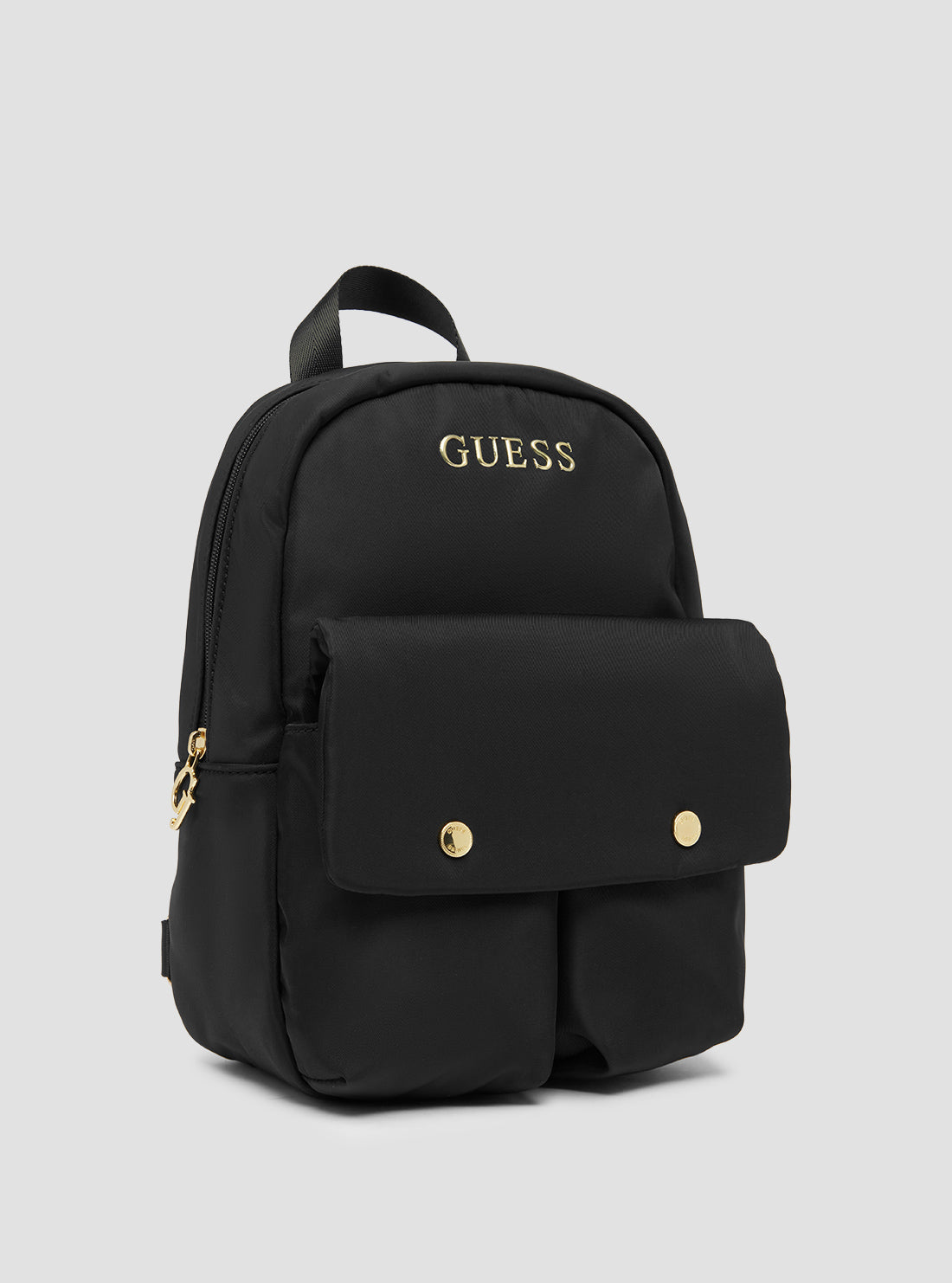 Black Active Backpack | GUESS Women's Handbags | side view