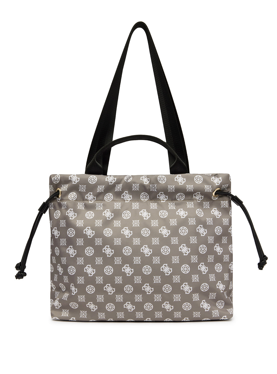 Beige Logo Active Shoulder Bag | GUESS Womens handbags | back view