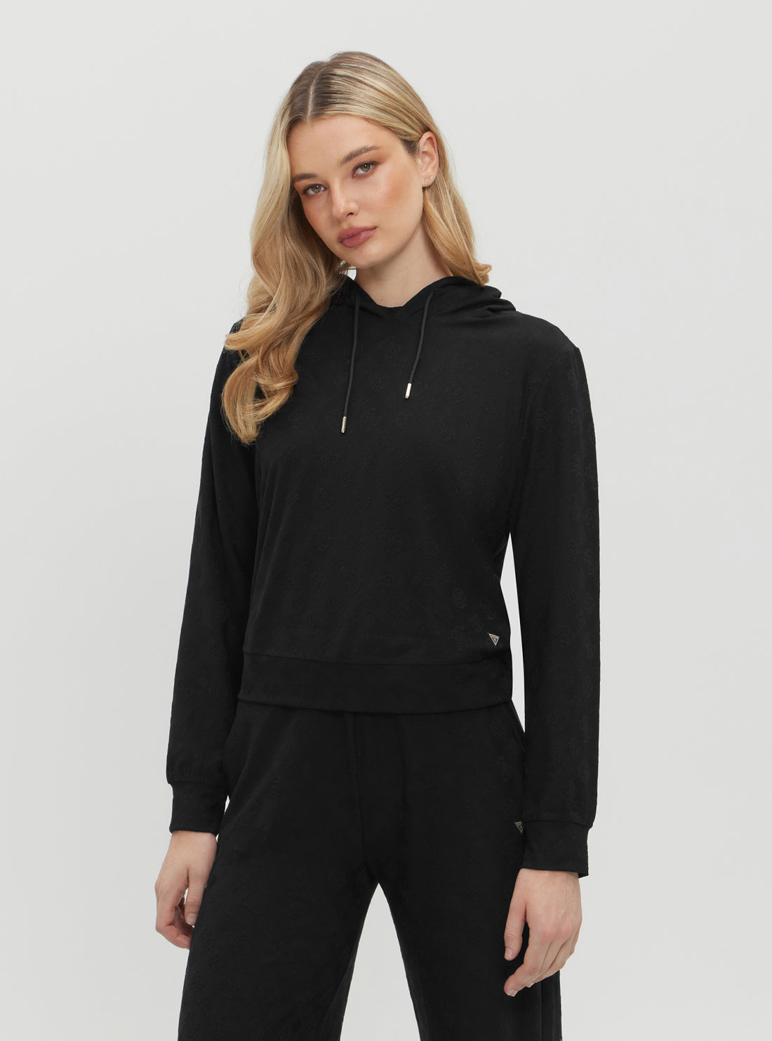 Black Monica Hoodie Jumper