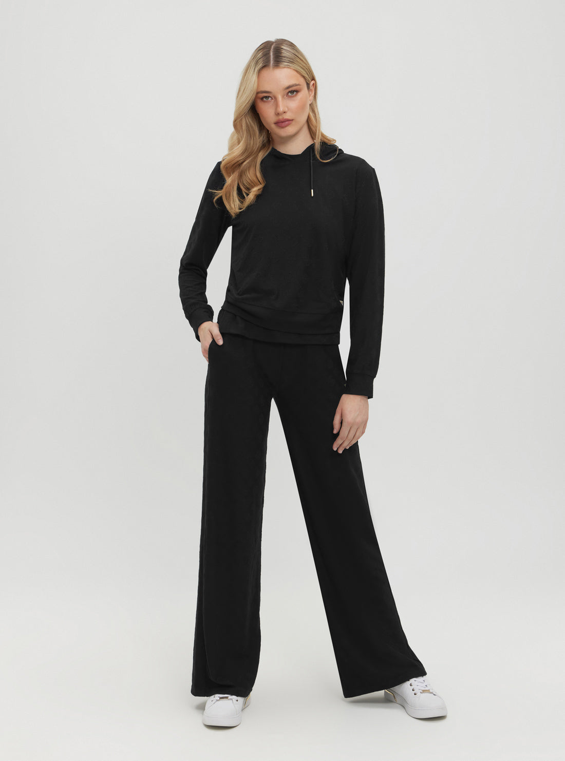 Black Monica Hoodie Jumper