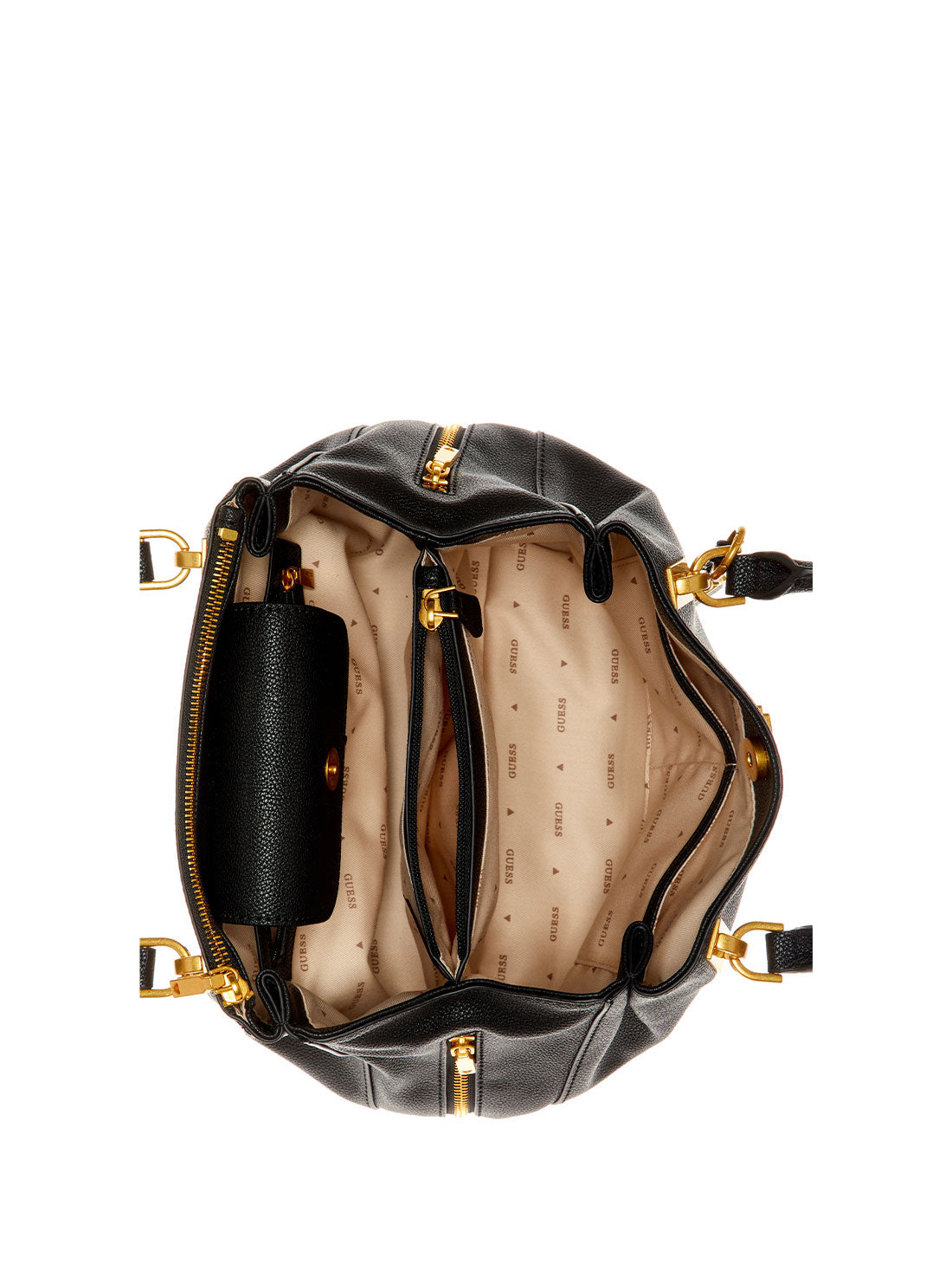 Black Cosette Luxury Satchel Bag