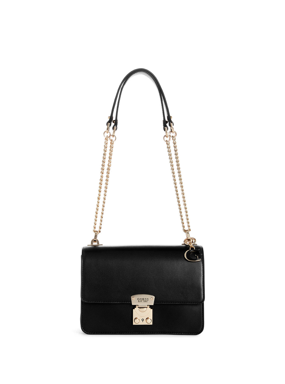 GUESS Black Eliette Crossbody Bag front view