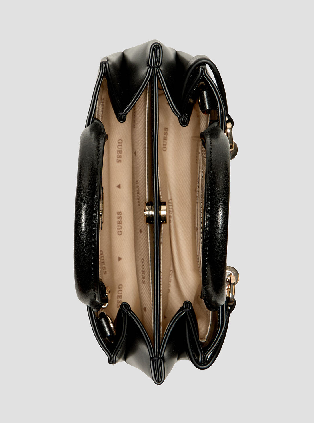 Black Logo Lorelei Mini Satchel Bag