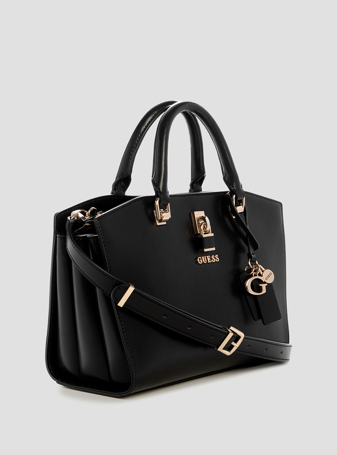 Black Queensland Luxry Satchel Bag