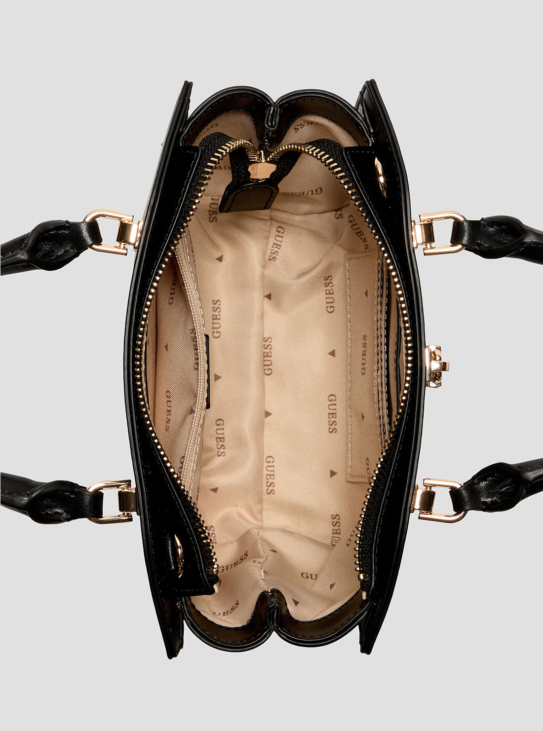 Black Queensland Mini Satchel Bag