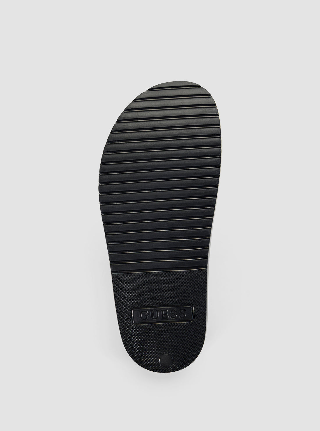 GUESS Footwear Black Vilsing Slides VILSING3 Bottom VIew