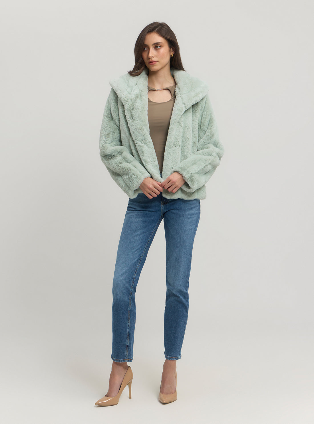 Mint Green Oyster Sophy Jacket