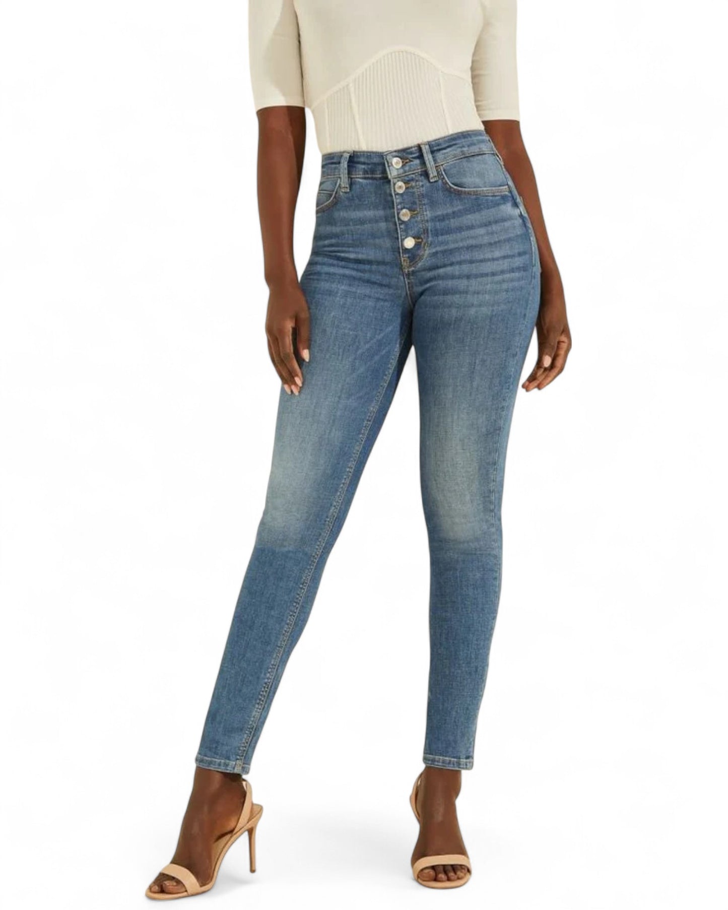 1981 Exposed Button Jeans